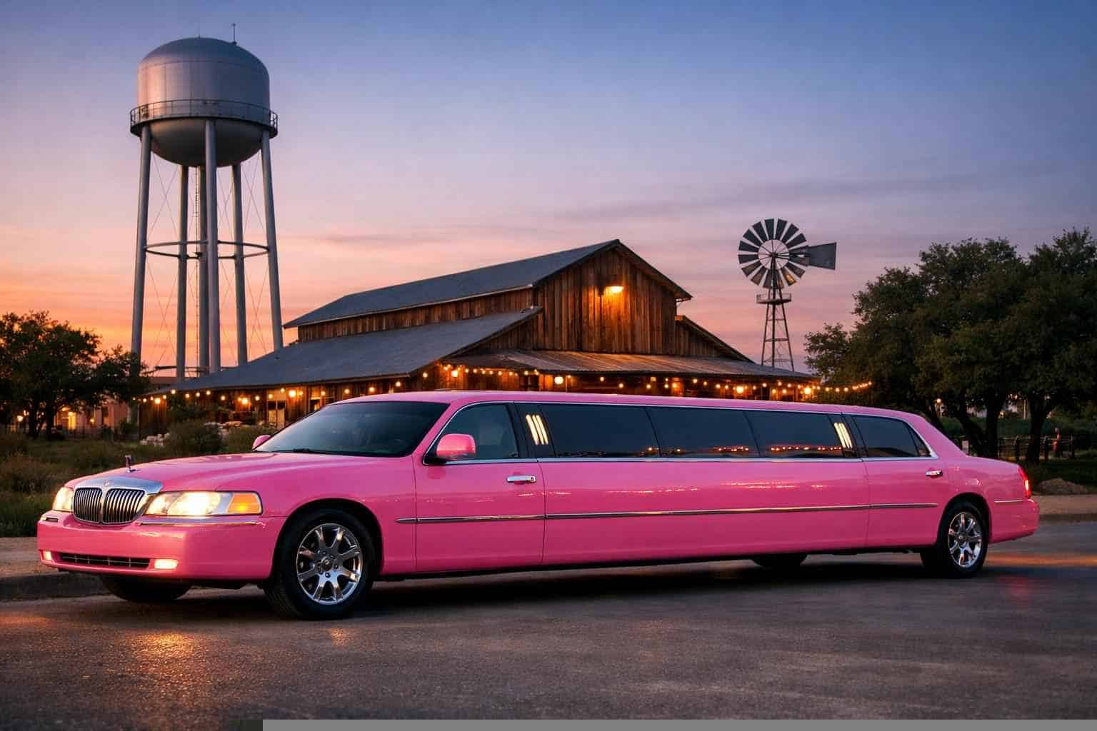Pink Limo Rental Near Me Cibolo TX