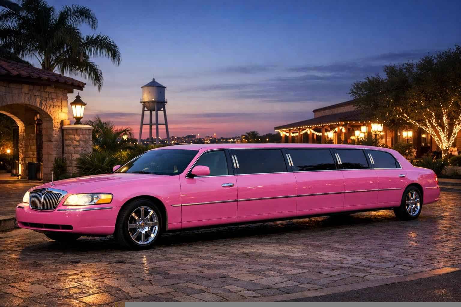 Pink Limo Rental Schertz TX