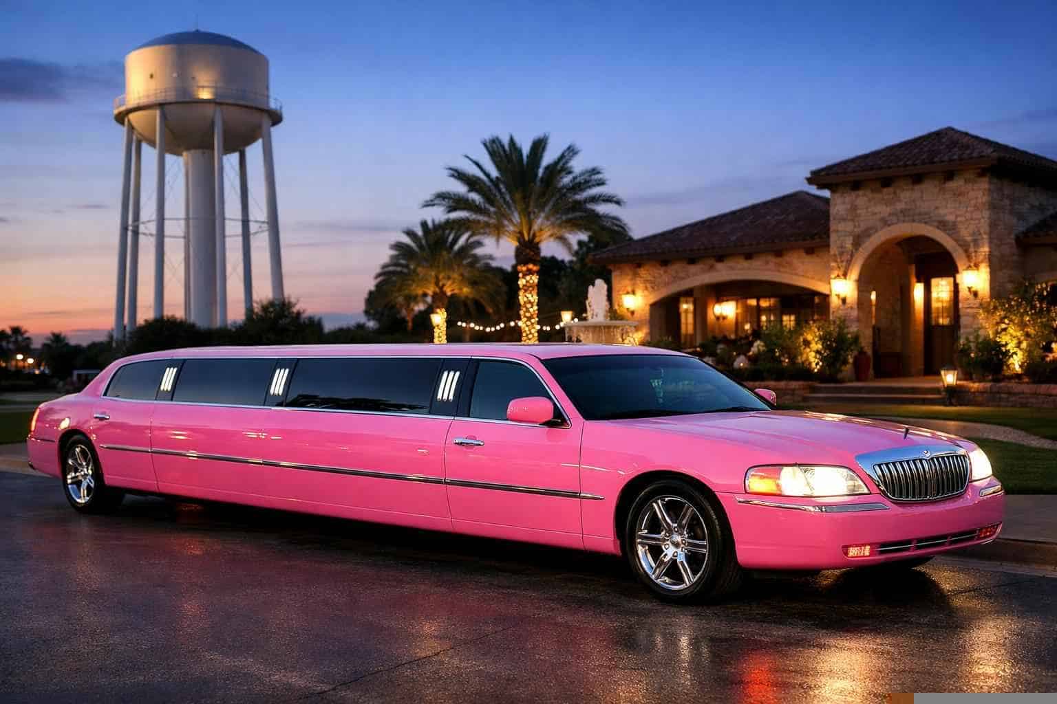 Pink Limo Rental Selma TX