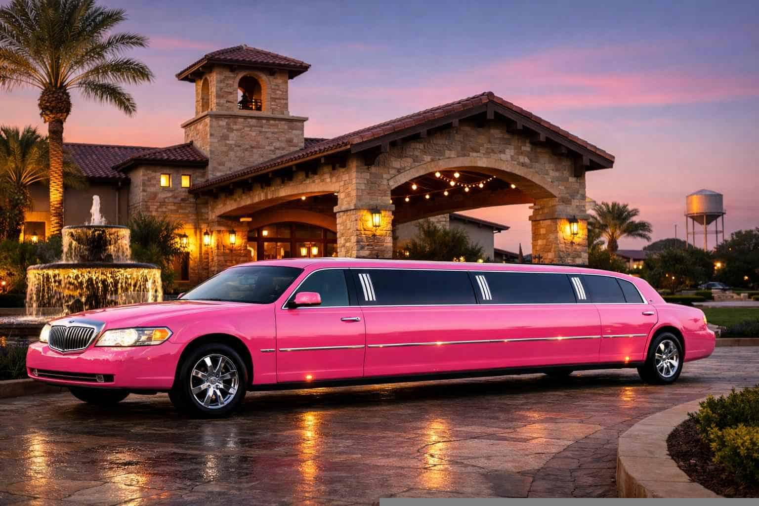 Pink Limo Rental Services in Cibolo Texas