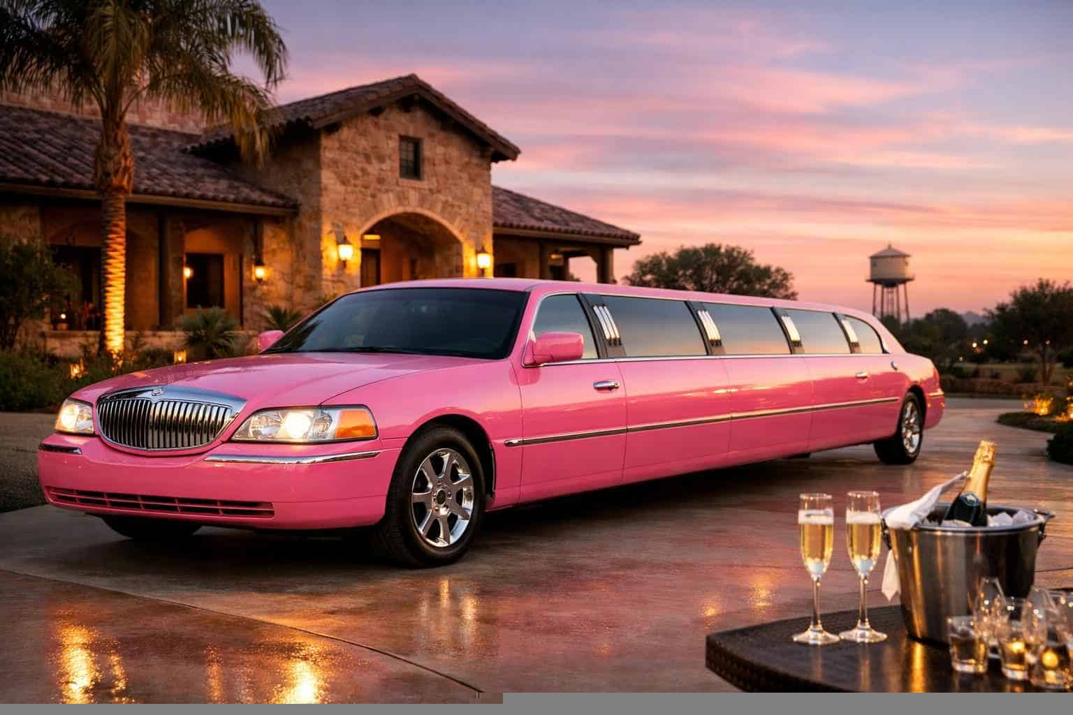 Pink Limo Rental Services in Converse Texas