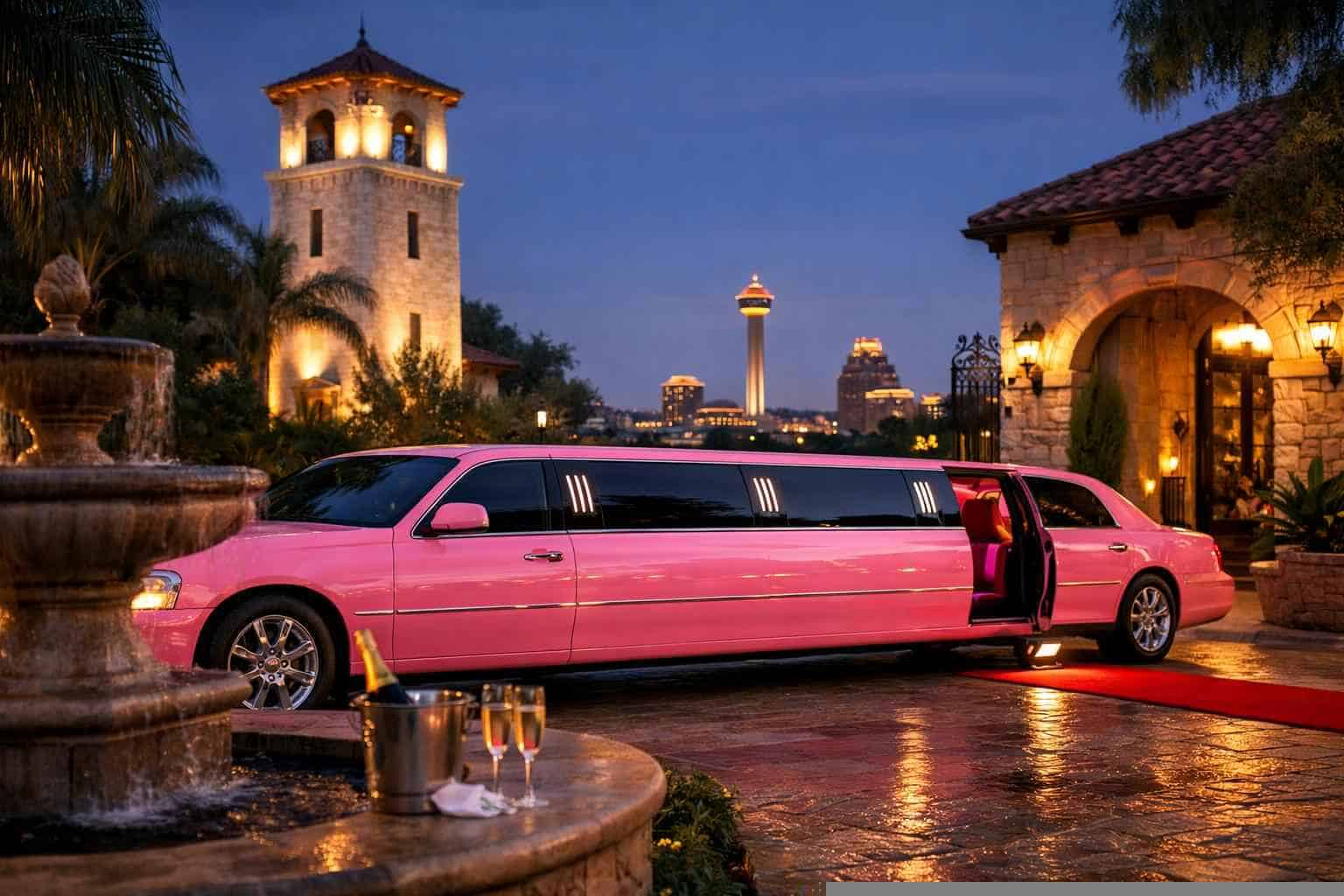 Pink Limo Service Alamo Heights TX