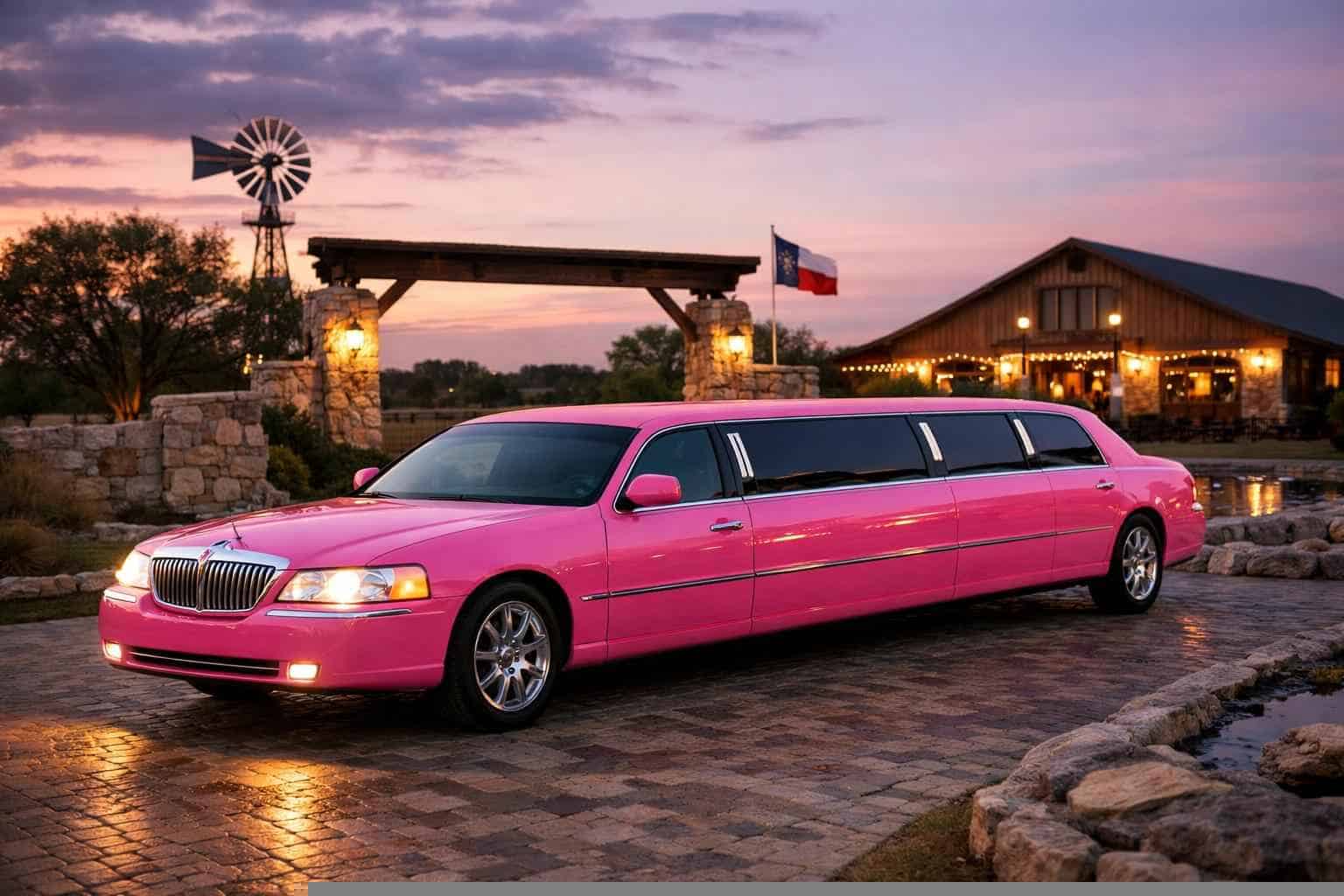 Pink Limo Service La Vernia TX