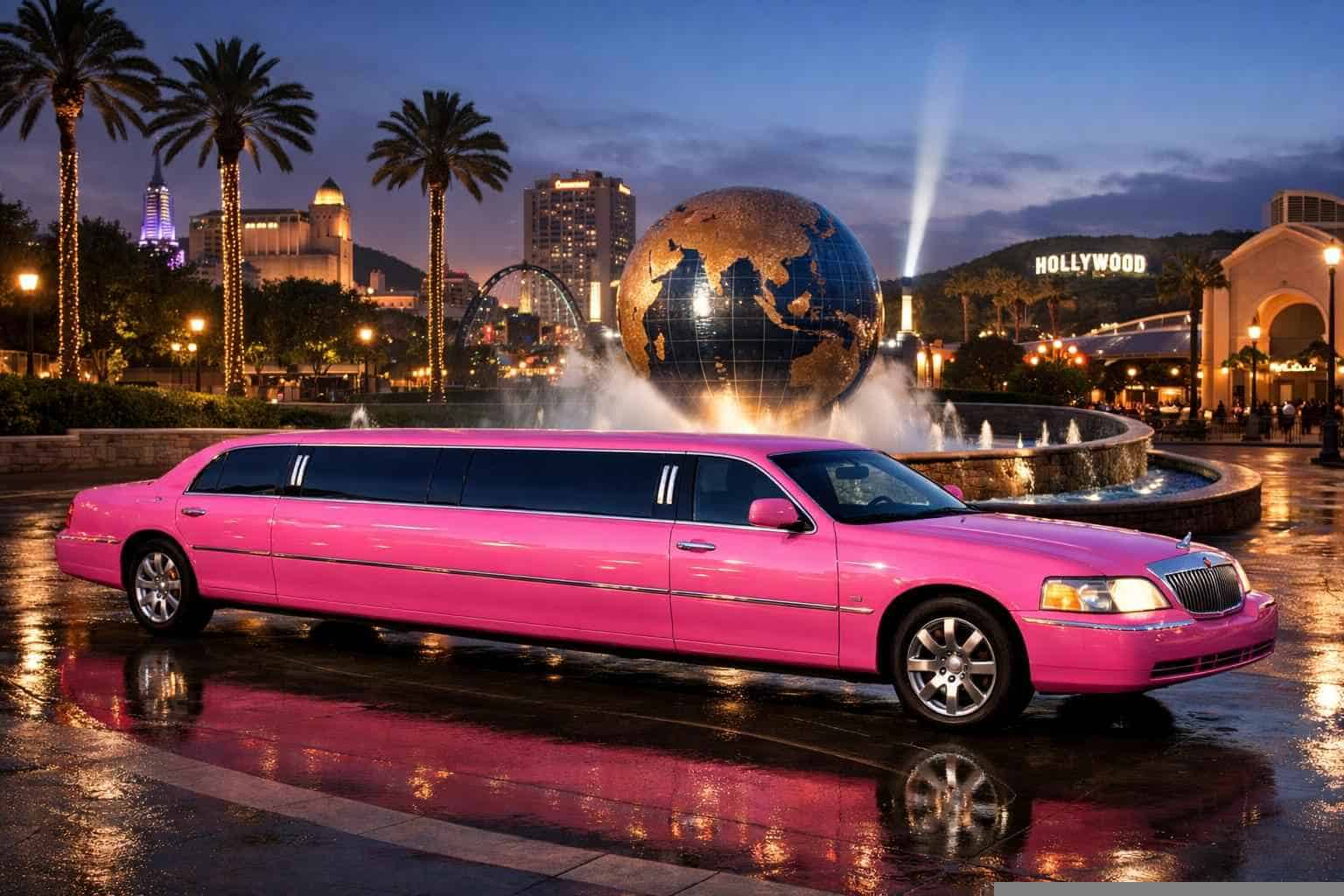 Pink Limo Service Universal City TX