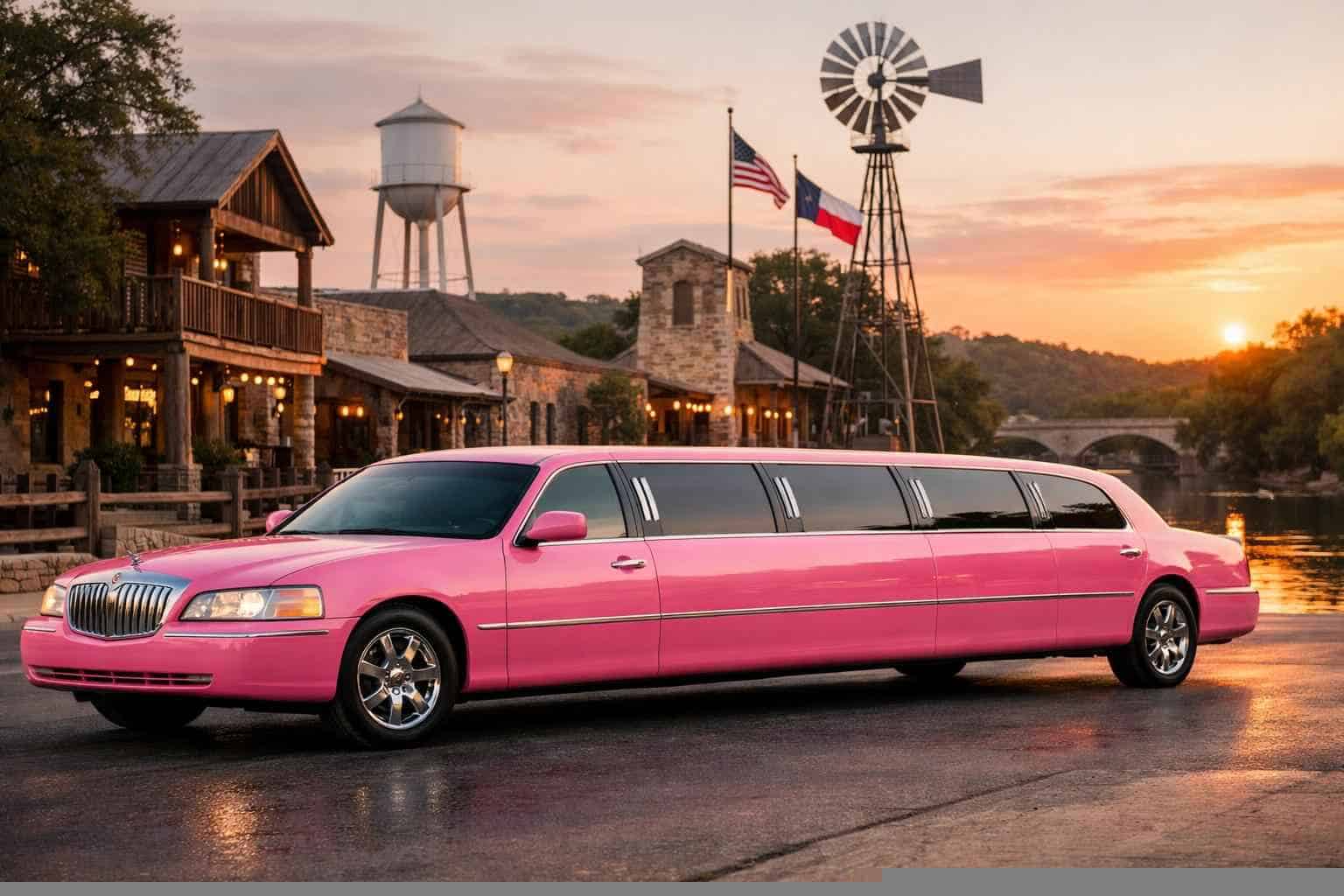 Pink Limousines in Boerne Texas