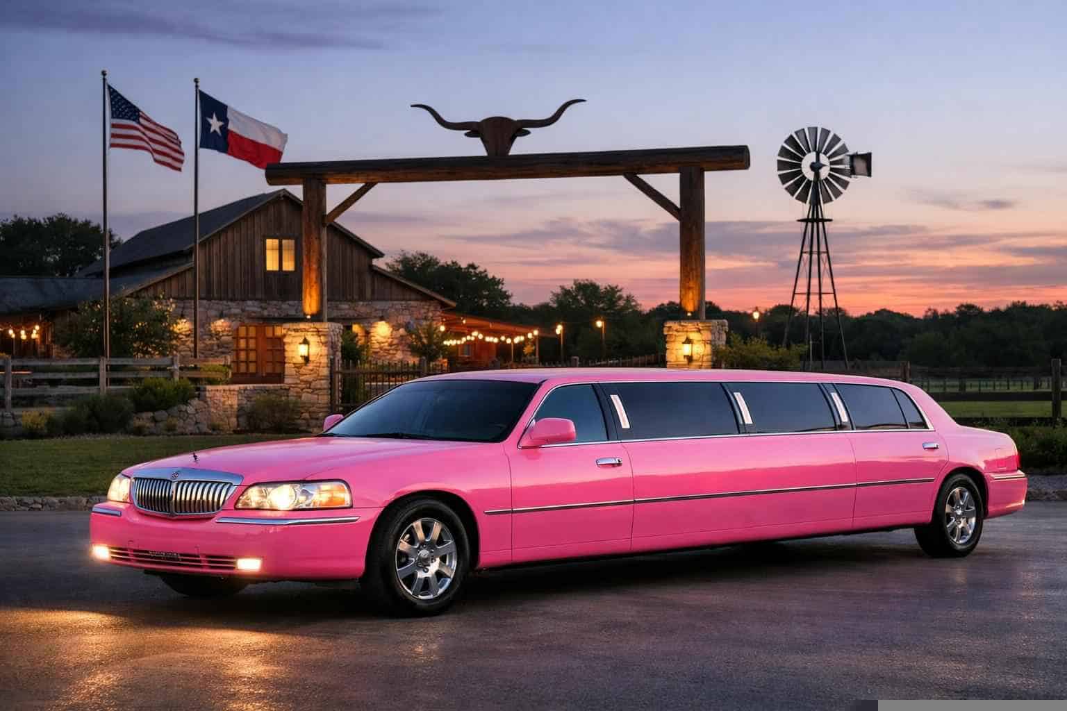 Pink Limousines in Cibolo Texas