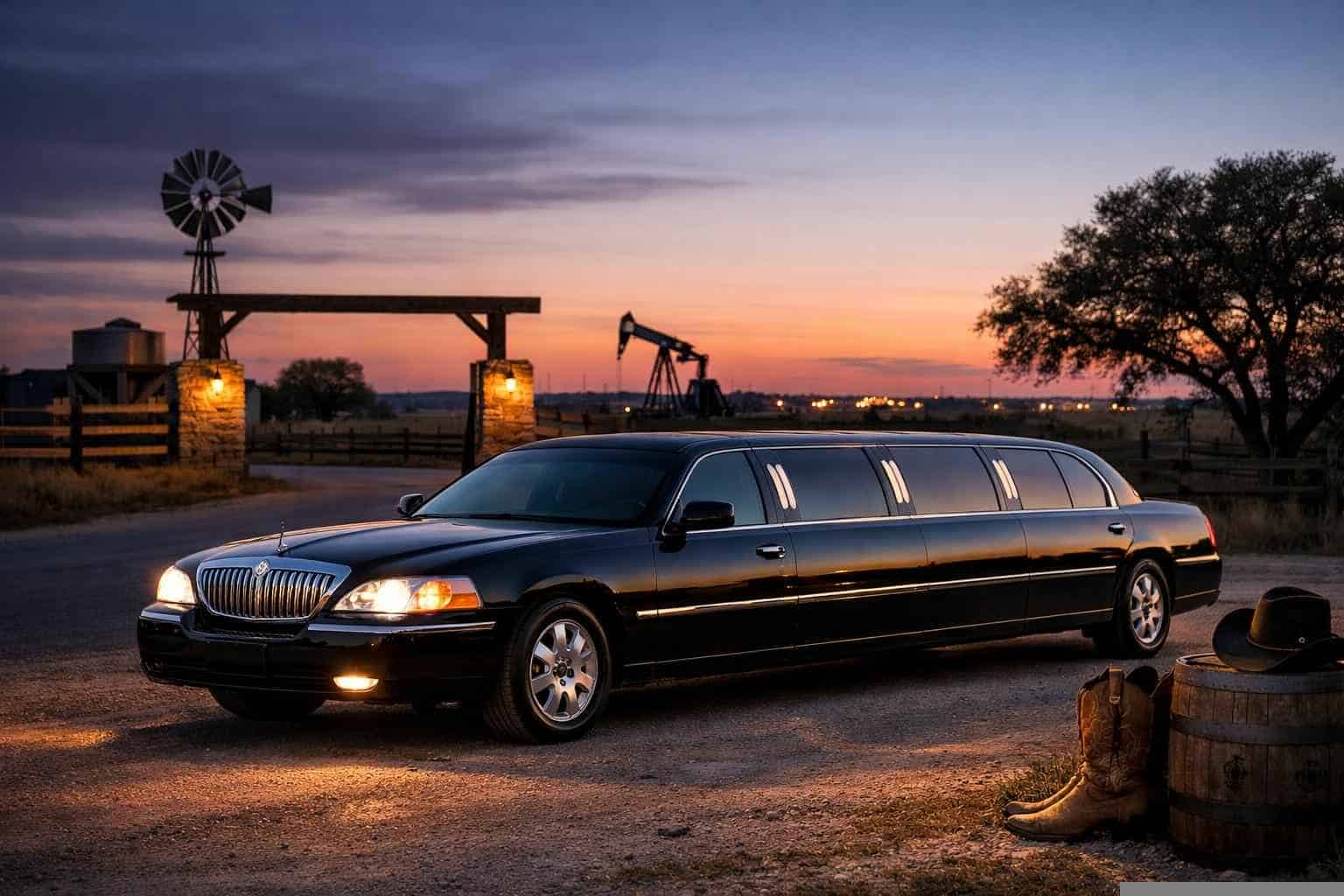 Pleasanton Texas Black Limo Rental