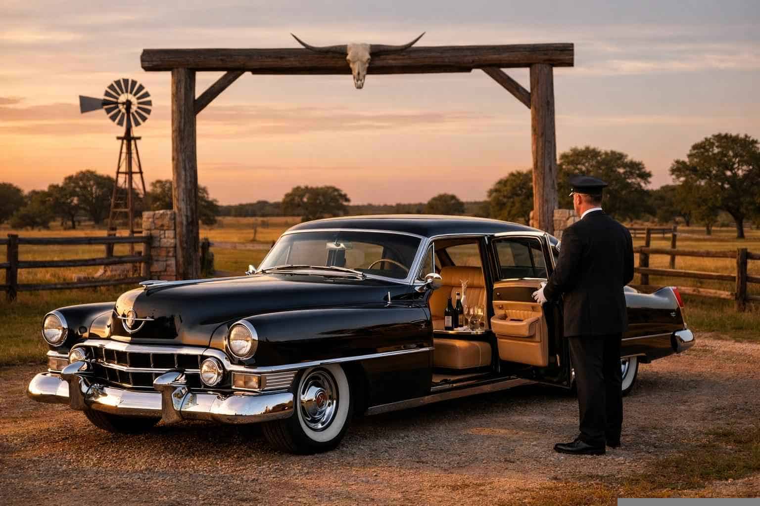 Pleasanton Texas Classic Car Chauffeur Service