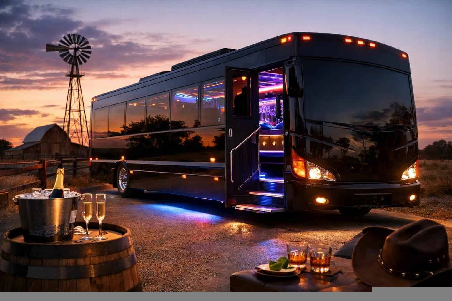 Pleasanton Texas Party Bus Rental