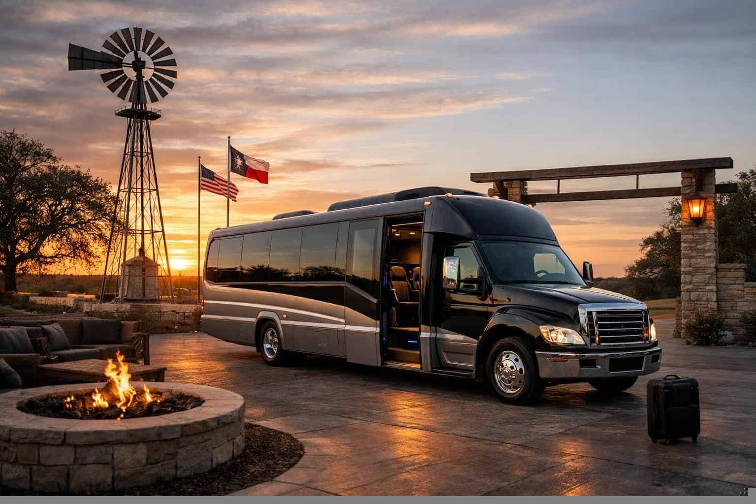 Pleasanton Texas Shuttle Bus Rental