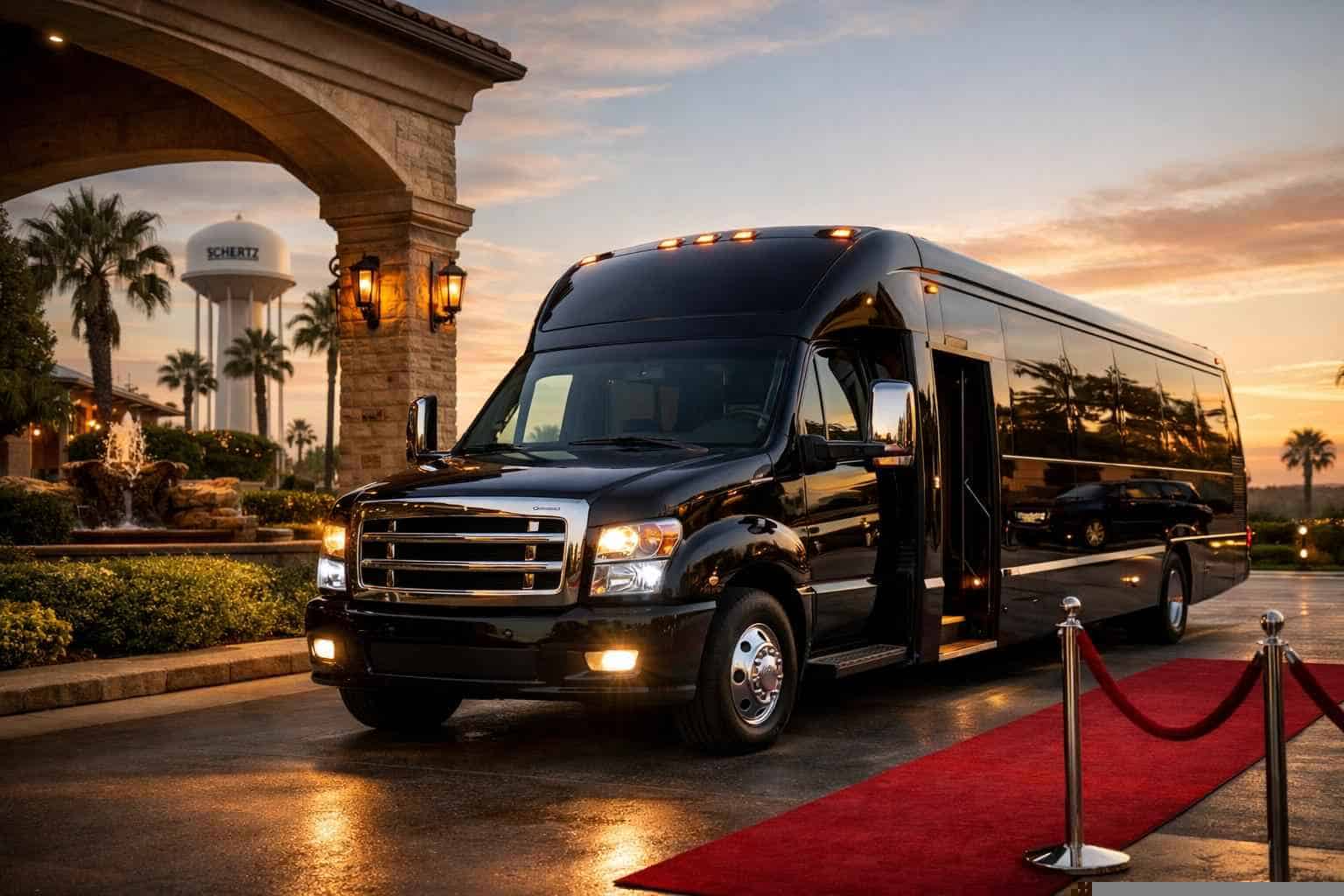 Schertz Texas Shuttle Bus Rental