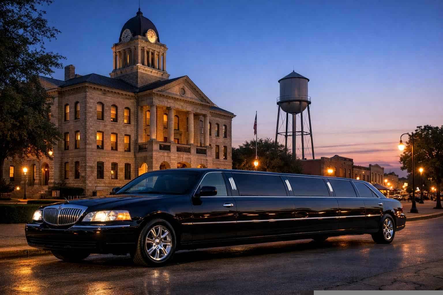Seguin Texas Black Limo Rental