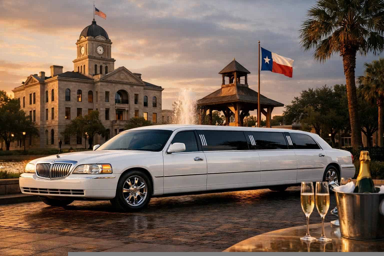 Seguin Texas White Limo Rental