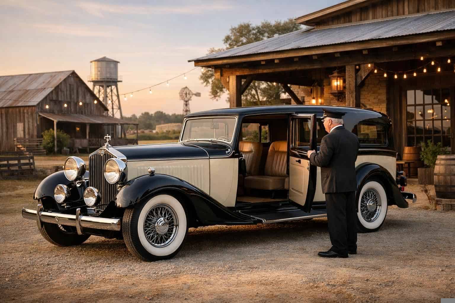 Selma Texas Antique Vehicle Rental with Driver