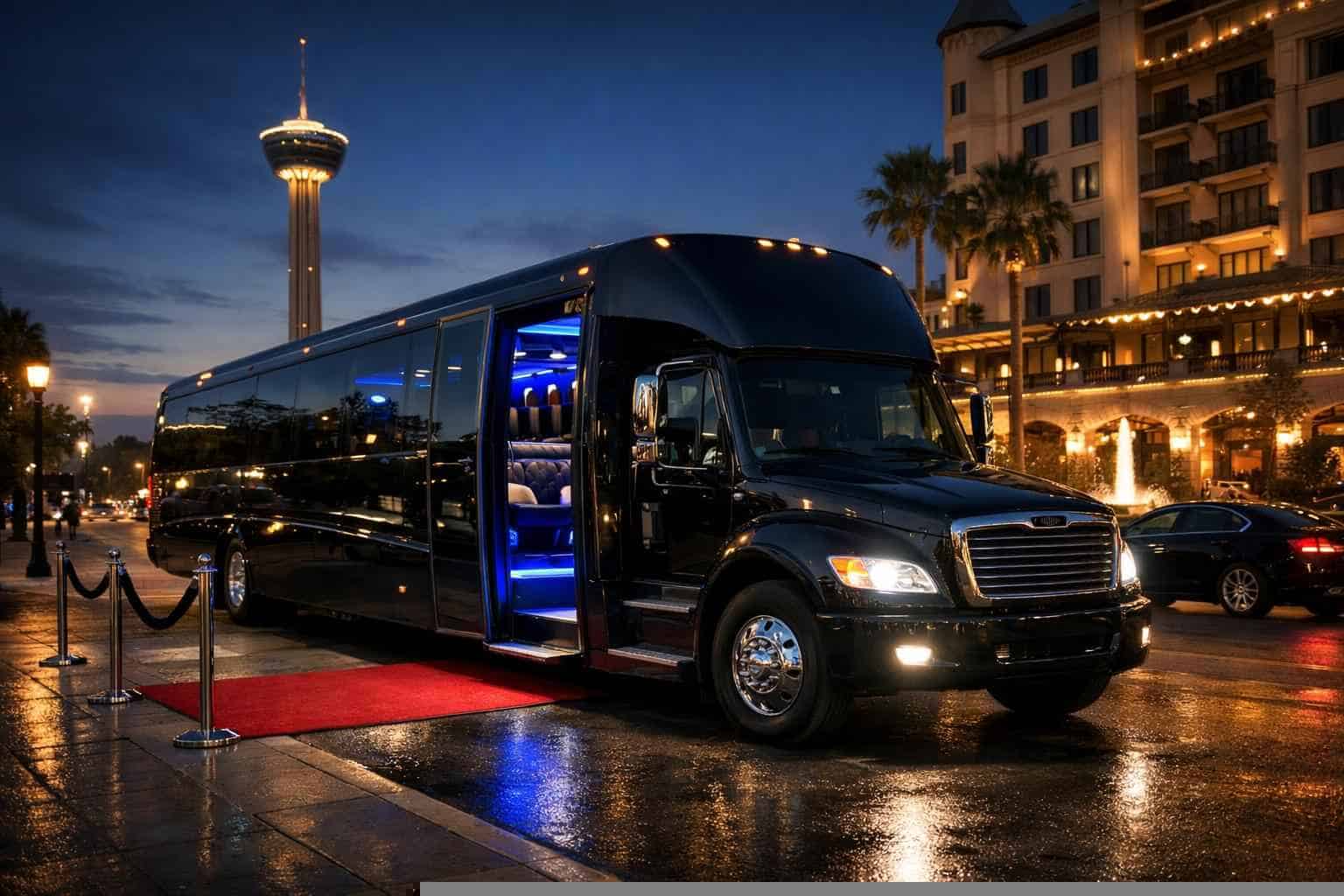 Selma Texas Black Party Bus Rental