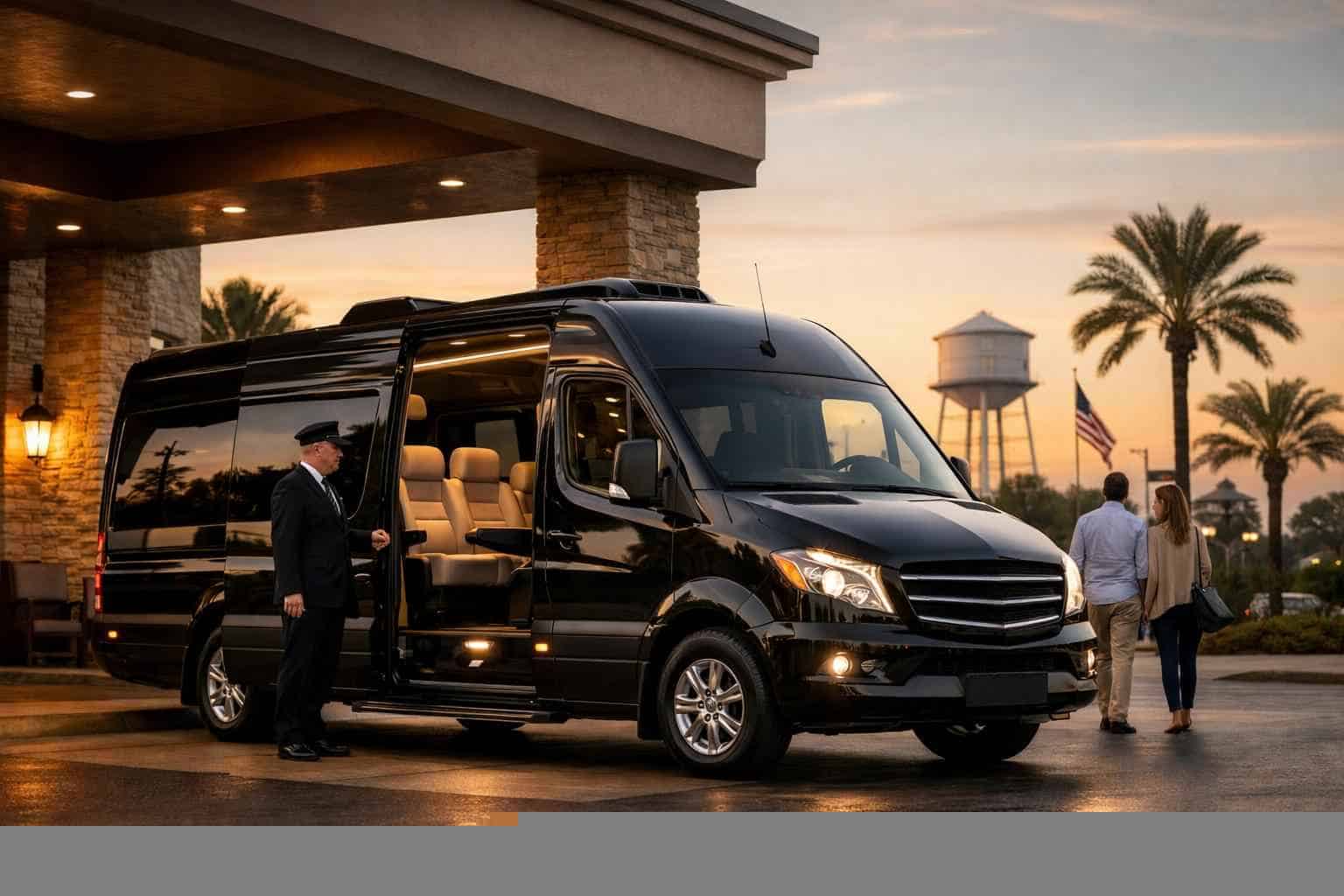 Selma Texas Passenger Van with Driver