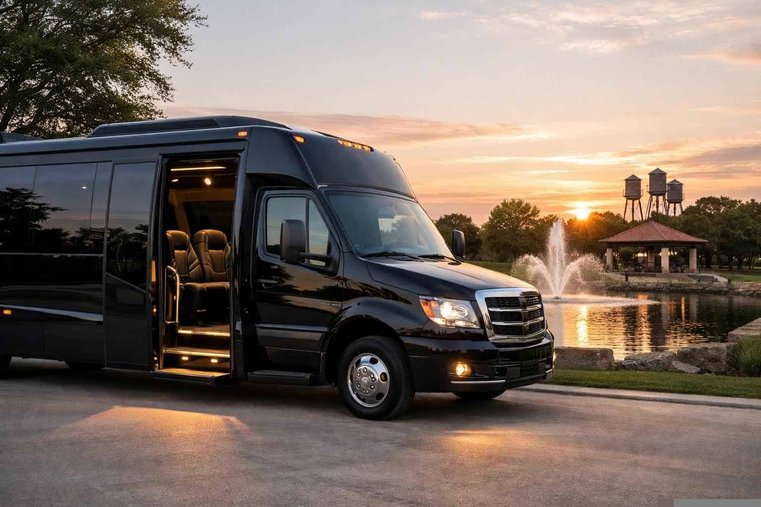 Shuttle Bus Rental Converse TX