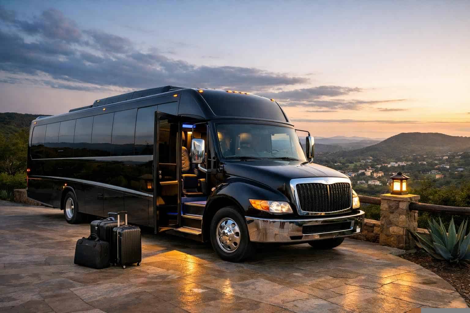 Shuttle Bus Rental Helotes TX