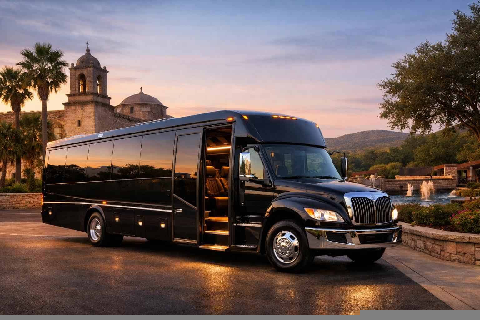 Shuttle Bus Rental Leon Valley TX
