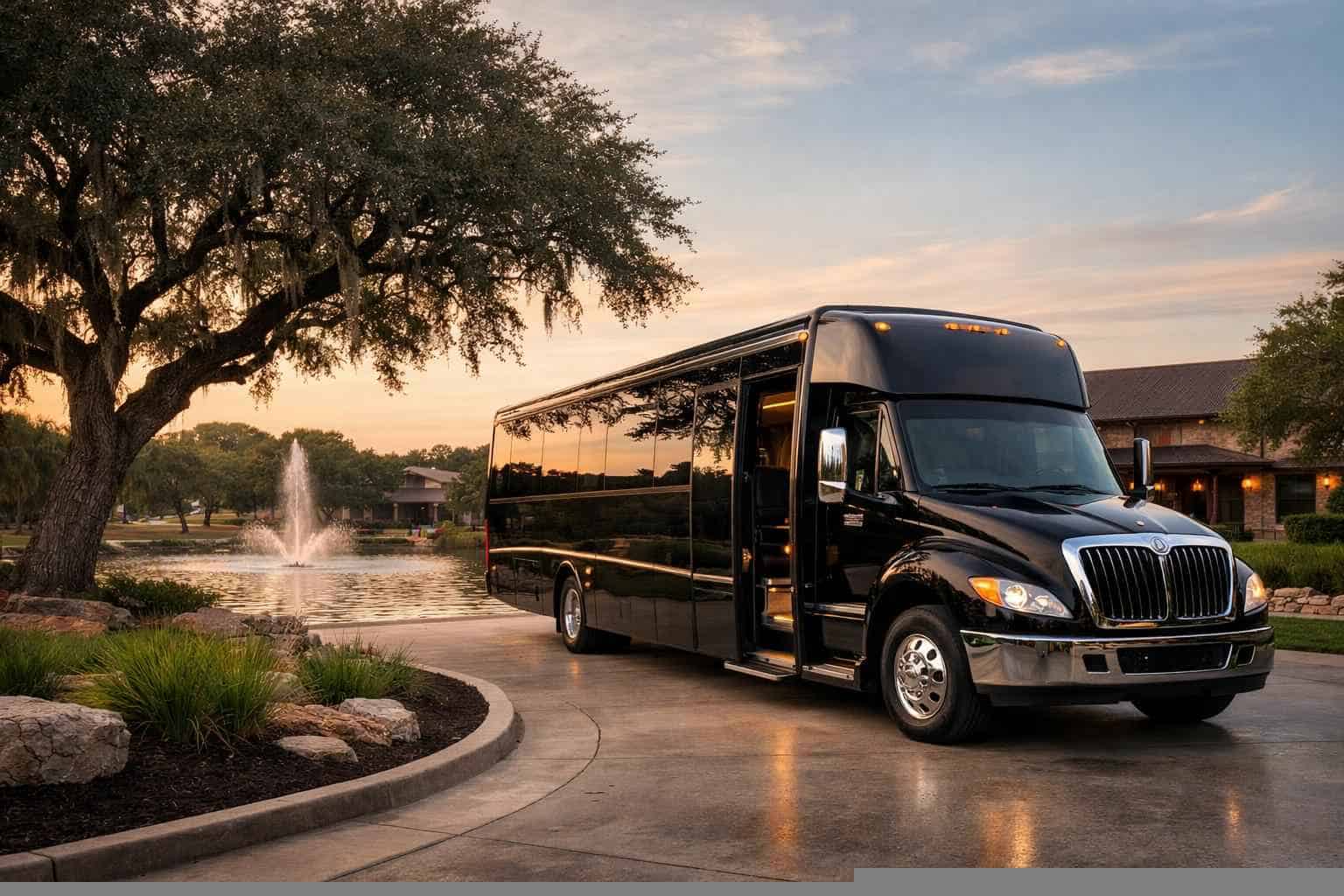 Shuttle Bus Rental Live Oak TX
