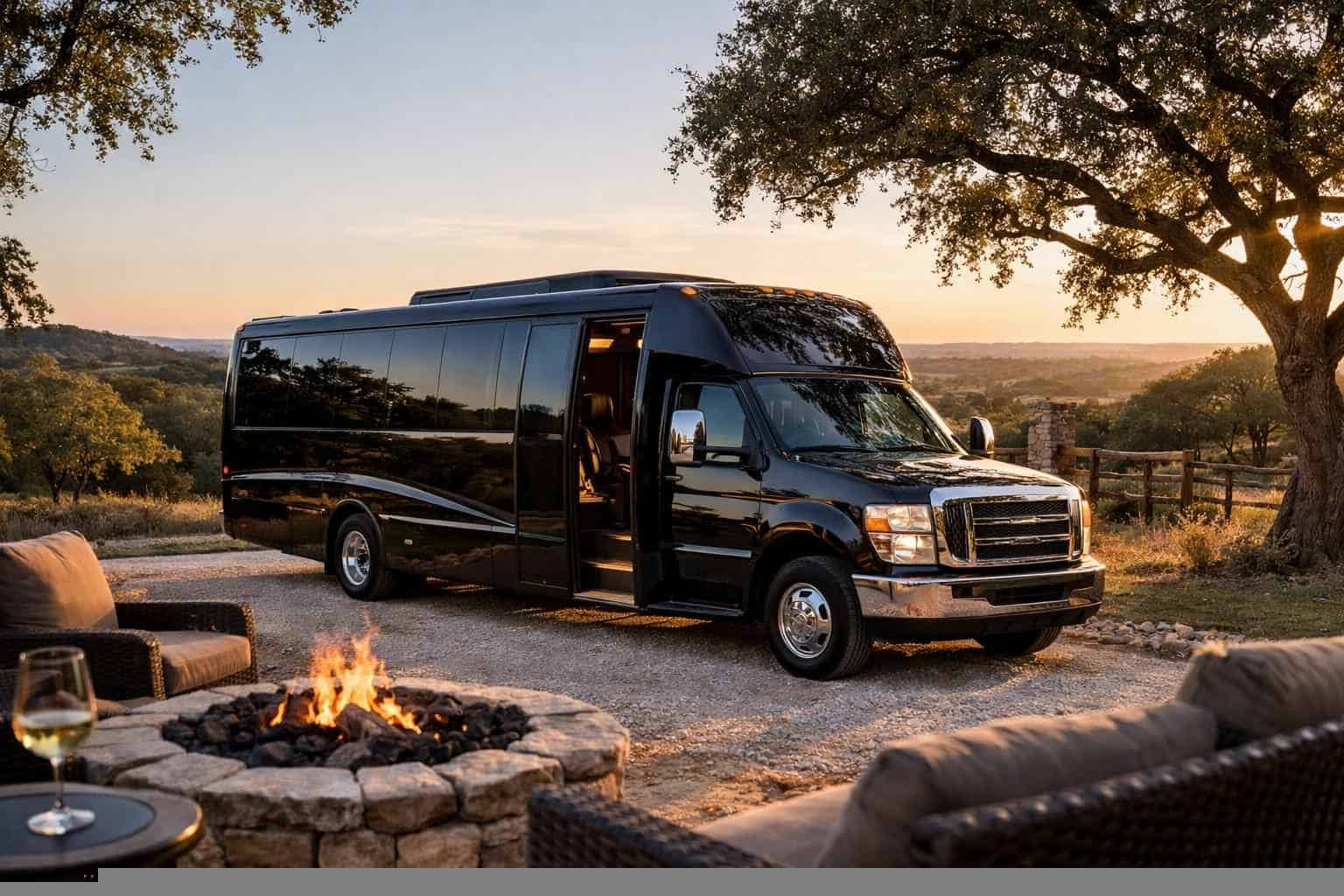 Shuttle Bus Rental Near Me Bulverde TX