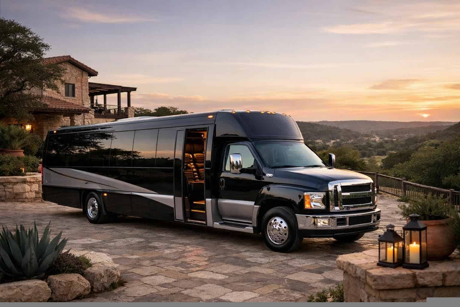Shuttle Bus Rental Near Me Helotes TX