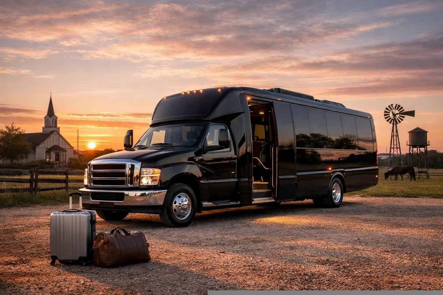 Shuttle Bus Rental Near Me La Vernia TX