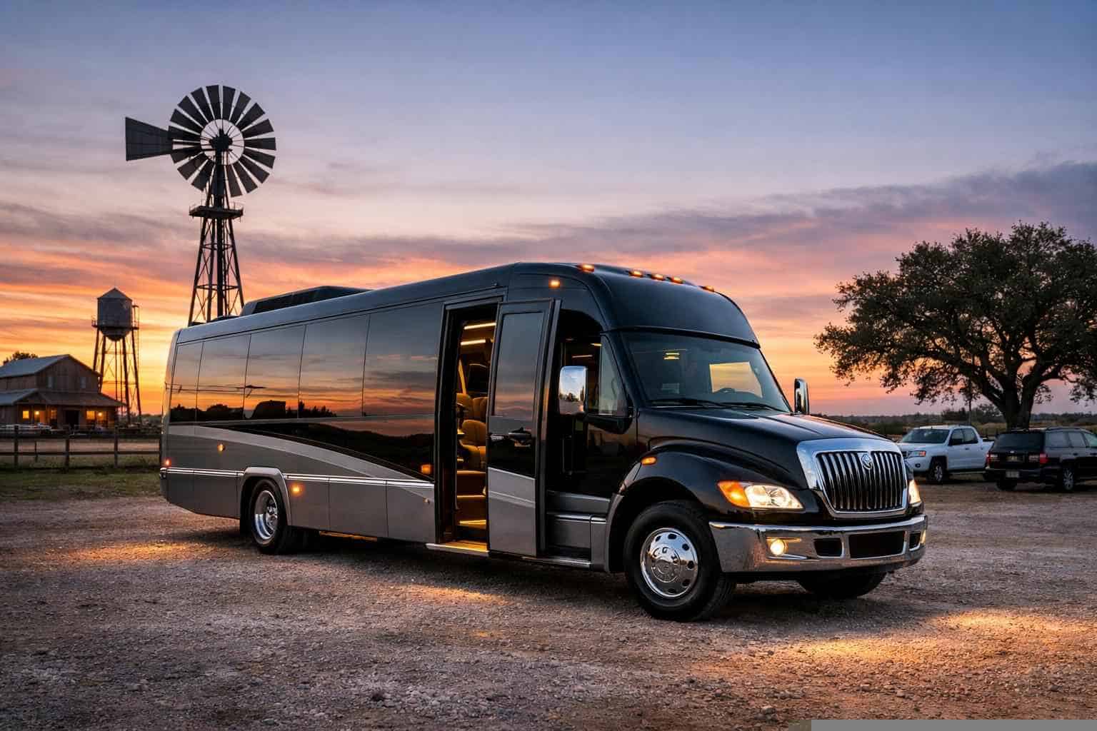 Shuttle Bus Rental Near Me Pleasanton TX