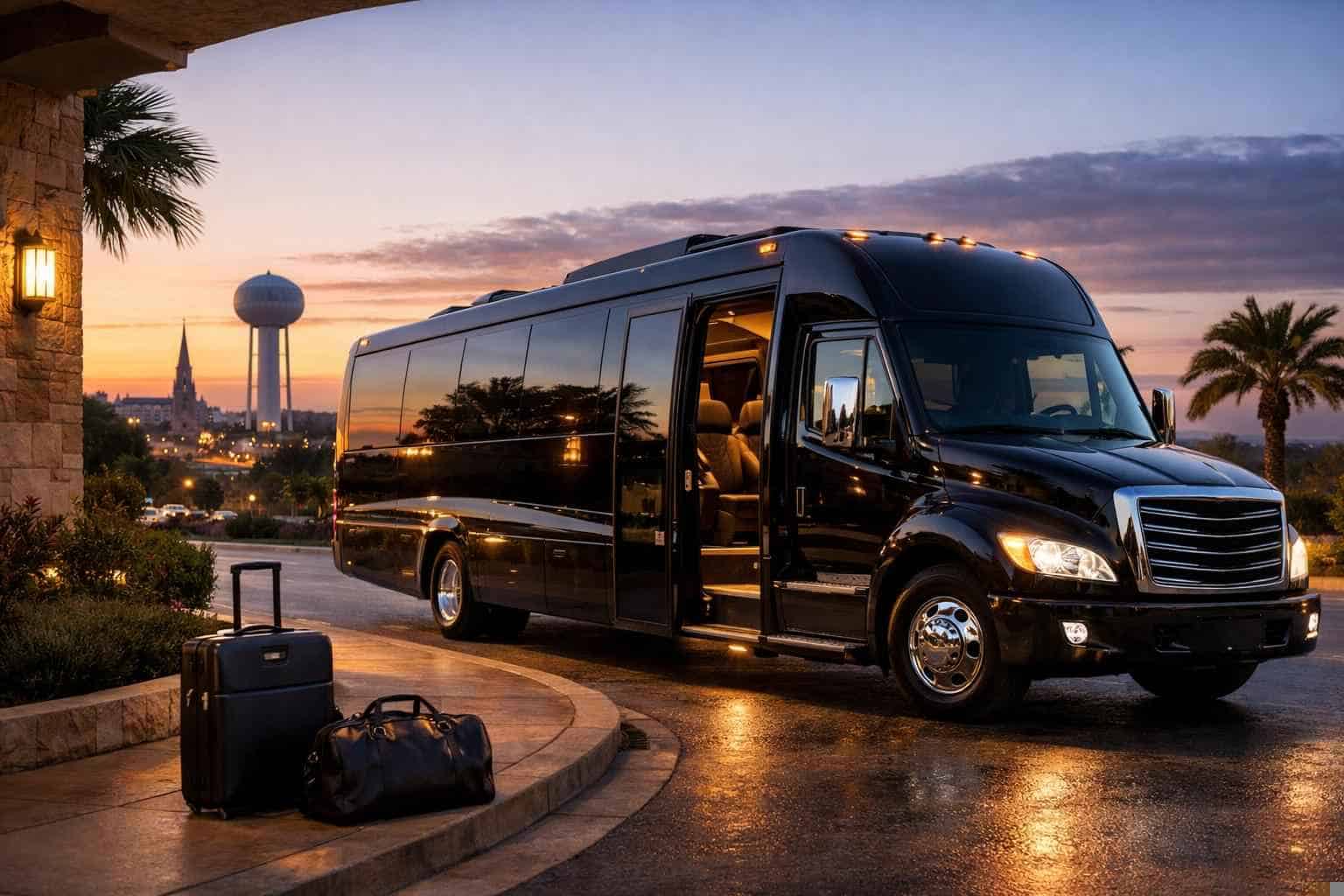 Shuttle Bus Rental Near Me Windcrest TX