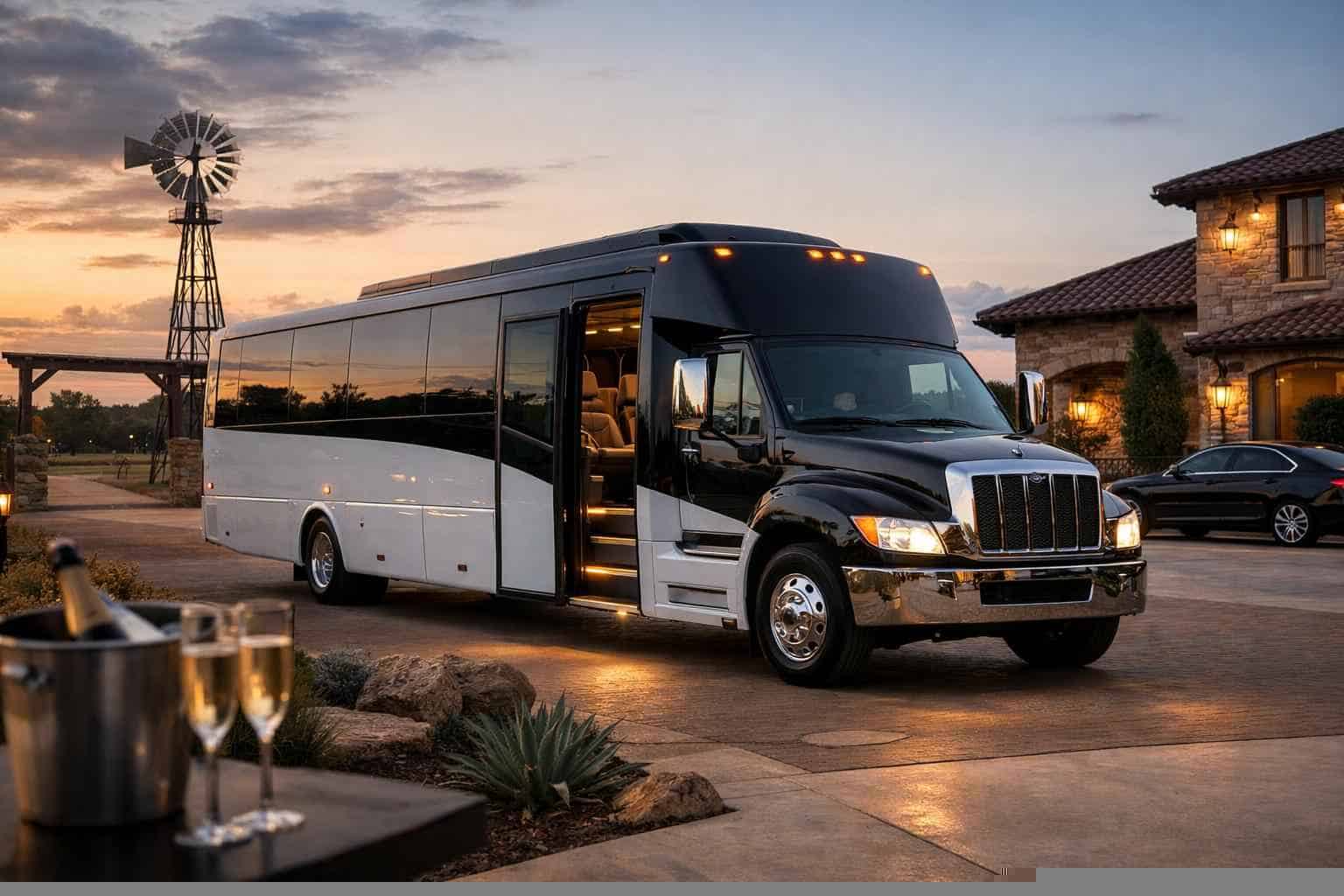 Shuttle Bus Rental Pleasanton TX