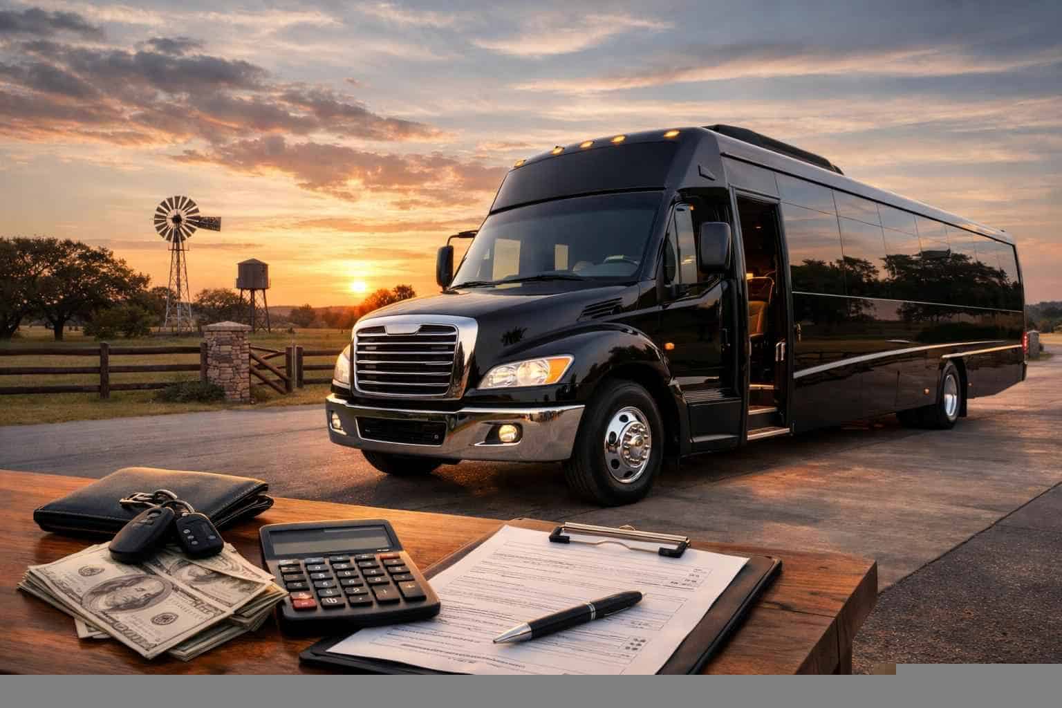 Shuttle Bus Rental Prices in Cibolo TX