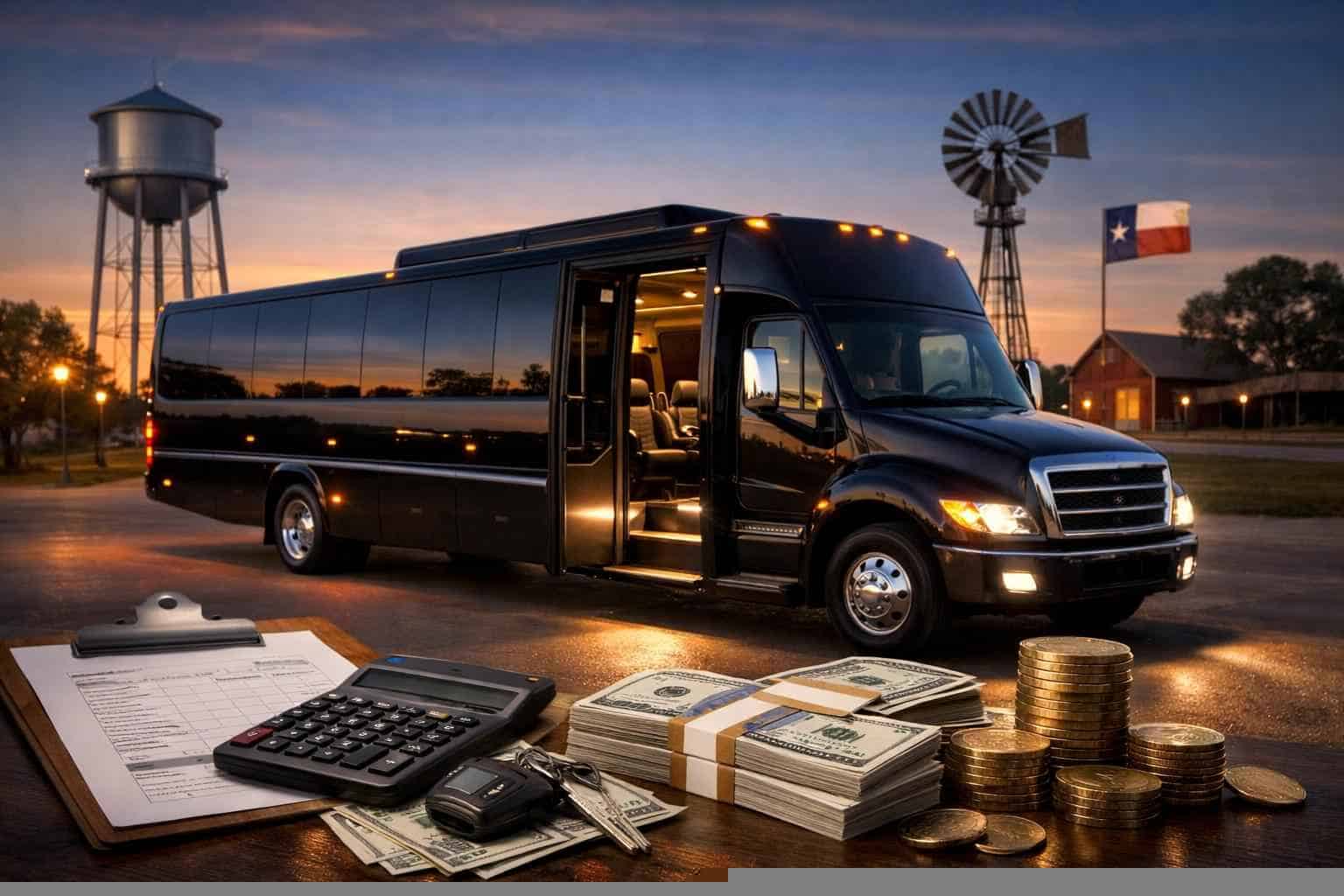 Shuttle Bus Rental Prices in Converse TX