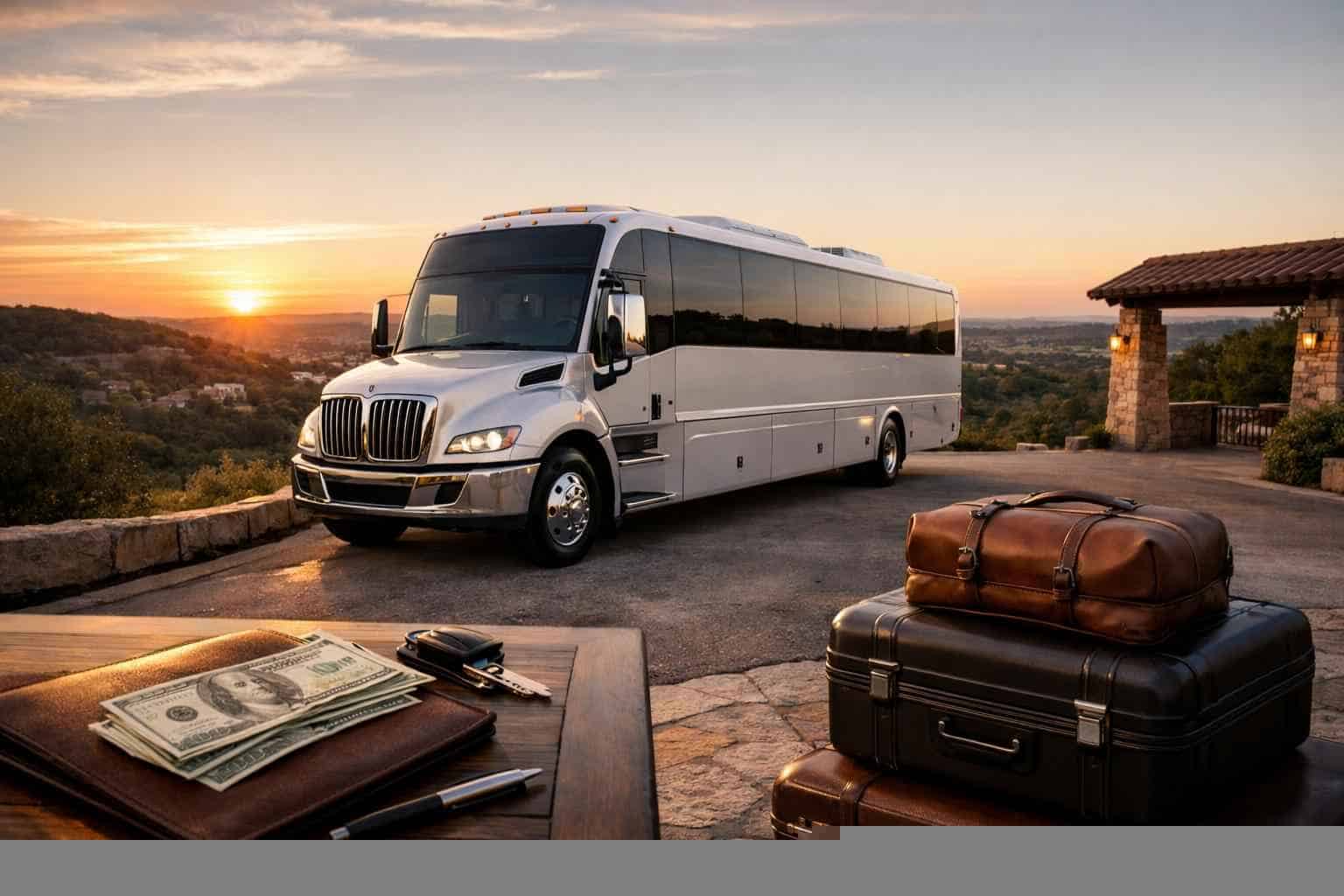 Shuttle Bus Rental Prices in Helotes TX