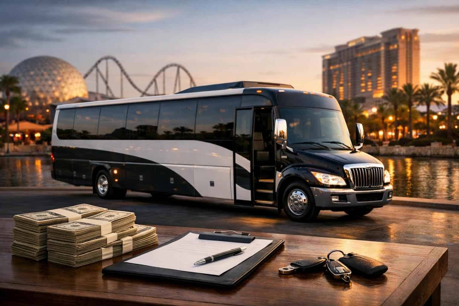 Shuttle Bus Rental Prices in Universal City TX