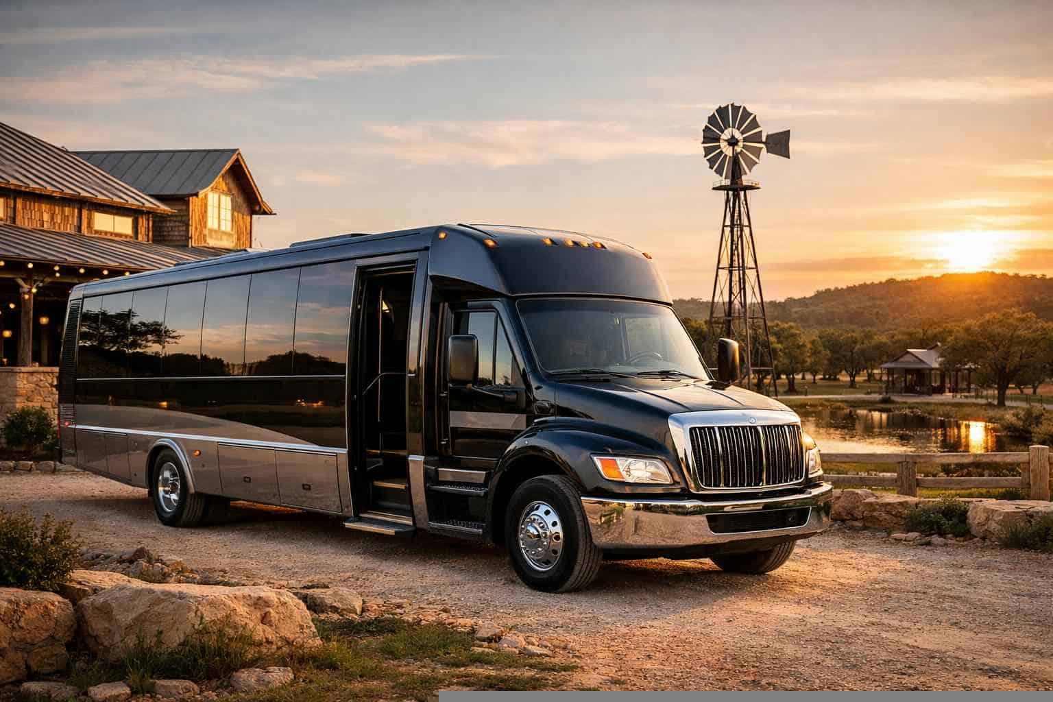 Shuttle Bus Rental Services in Boerne Texas