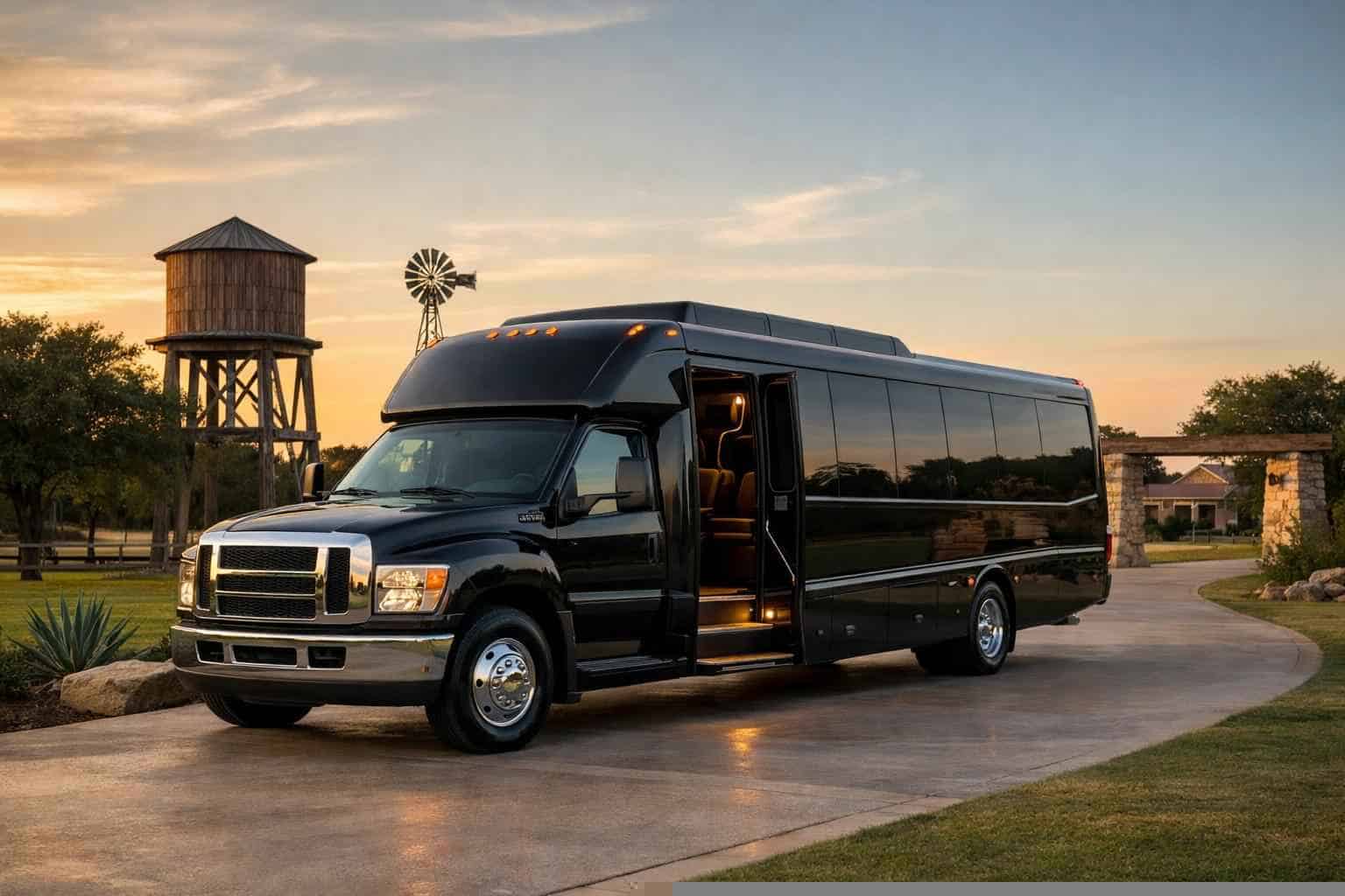 Shuttle Bus Rental Services in Cibolo Texas