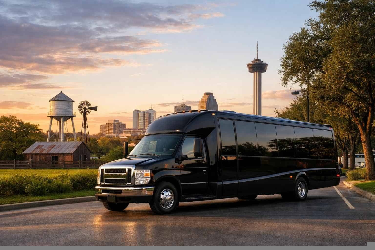 Shuttle Bus Rental Services in Converse Texas