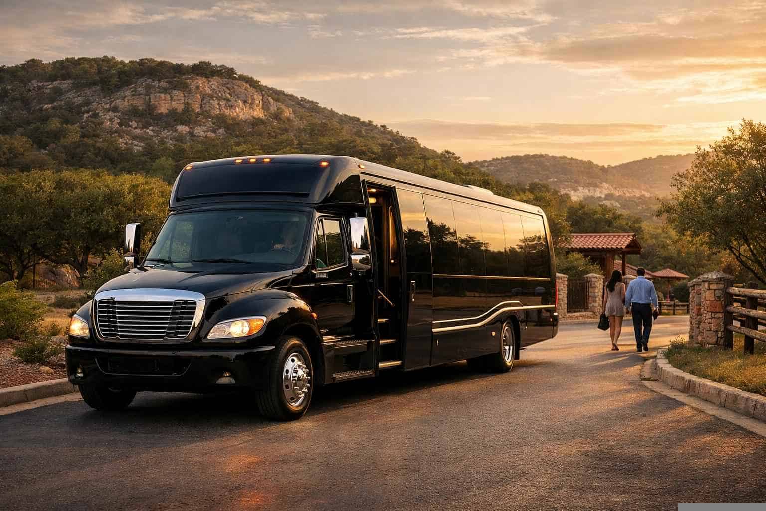 Shuttle Bus Rental Services in Helotes Texas