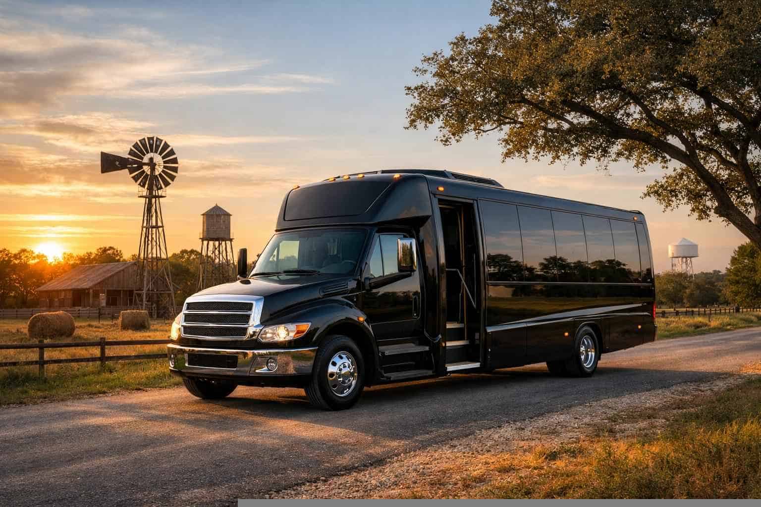 Shuttle Bus Rental Services in La Vernia Texas