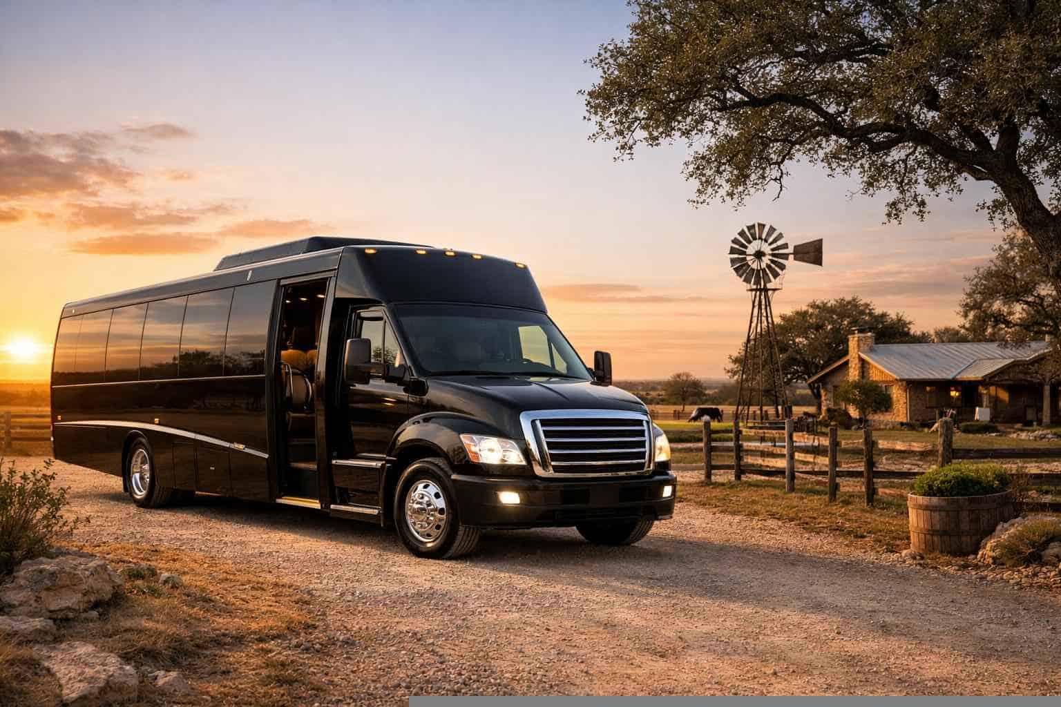 Shuttle Bus Rental Services in Pleasanton Texas