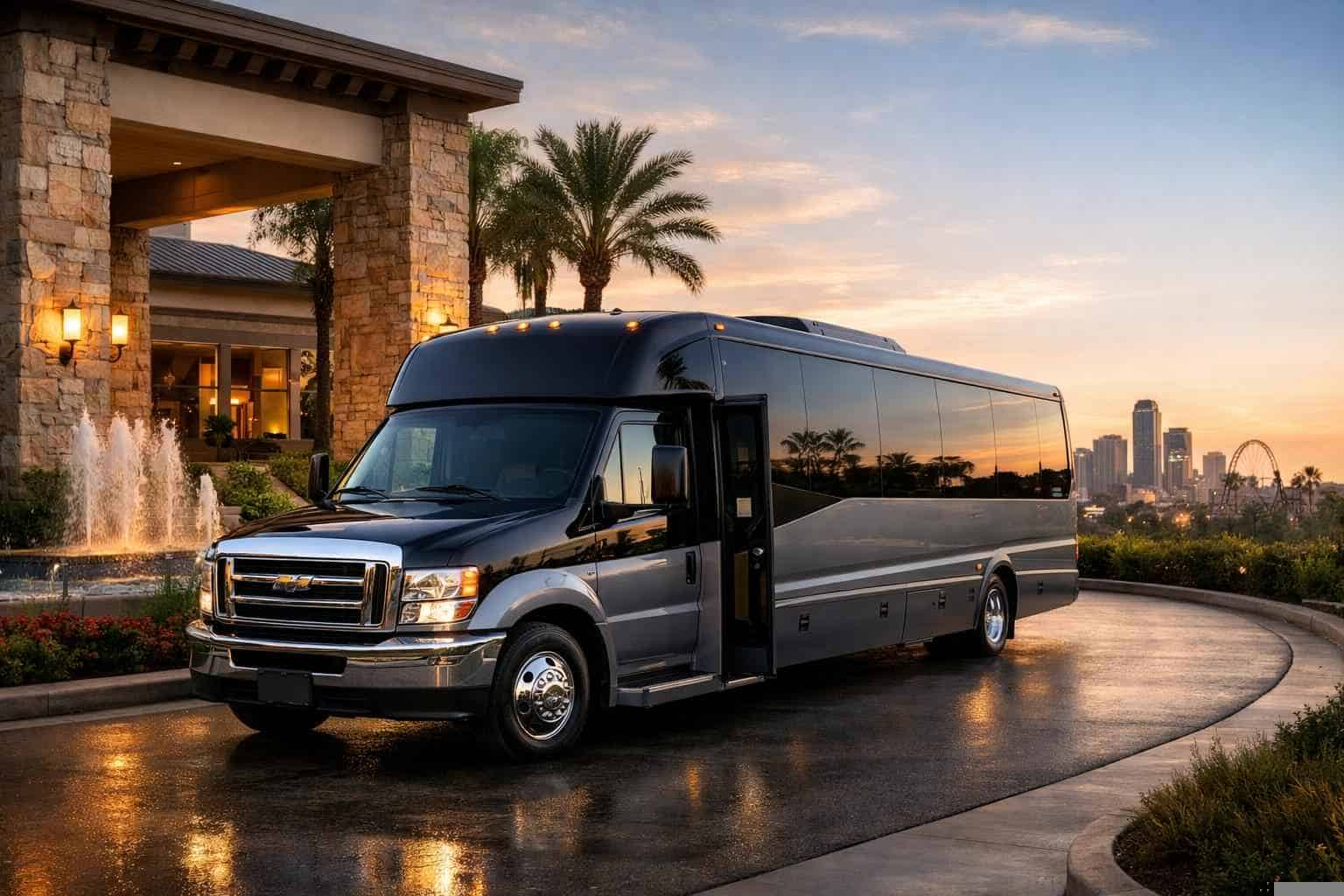 Shuttle Bus Rental Universal City TX