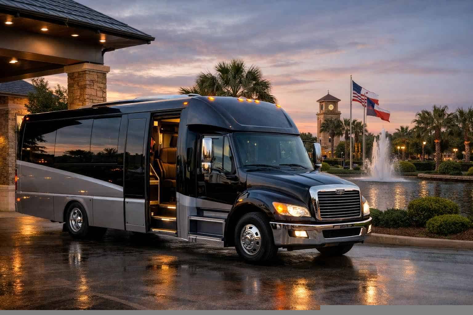 Shuttle Bus Rental Windcrest TX