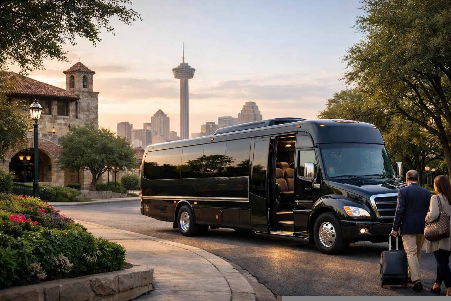 Shuttle Bus Service Alamo Heights TX