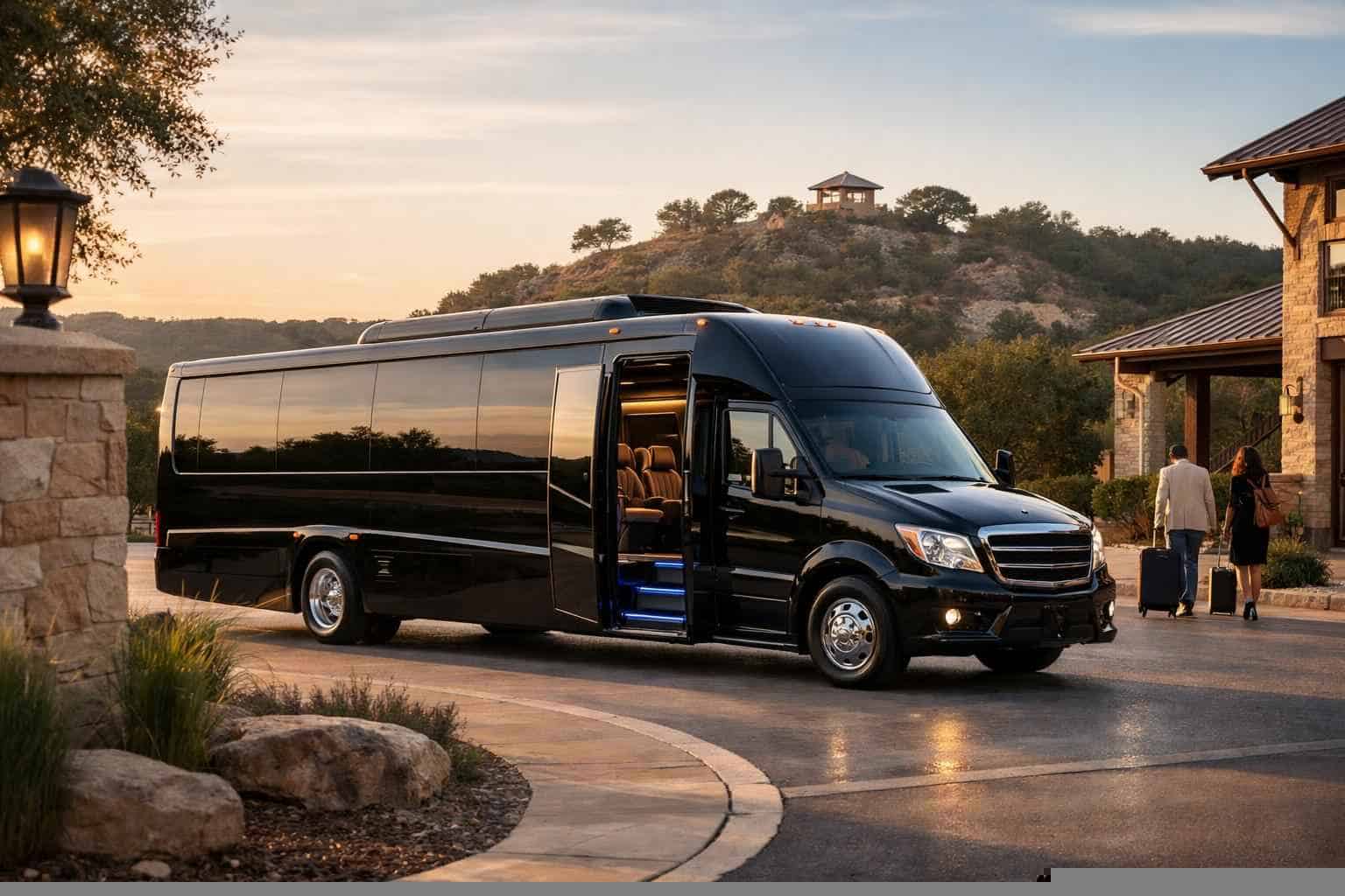 Shuttle Bus Service Helotes TX