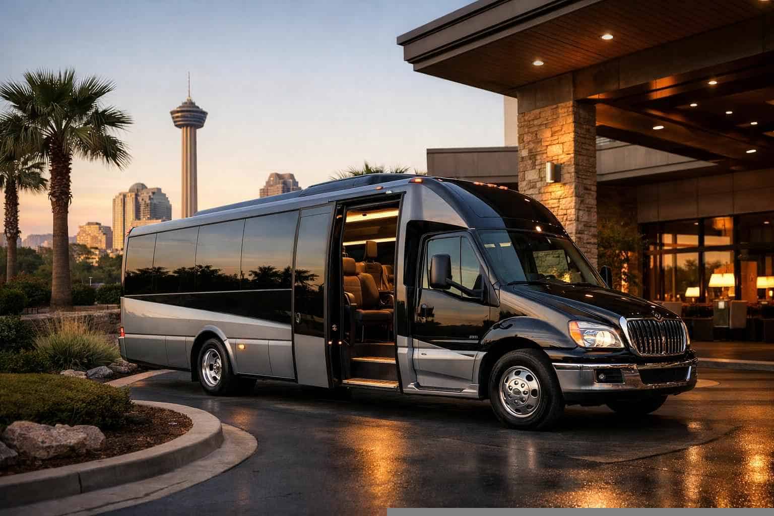 Shuttle Bus Service Leon Valley TX