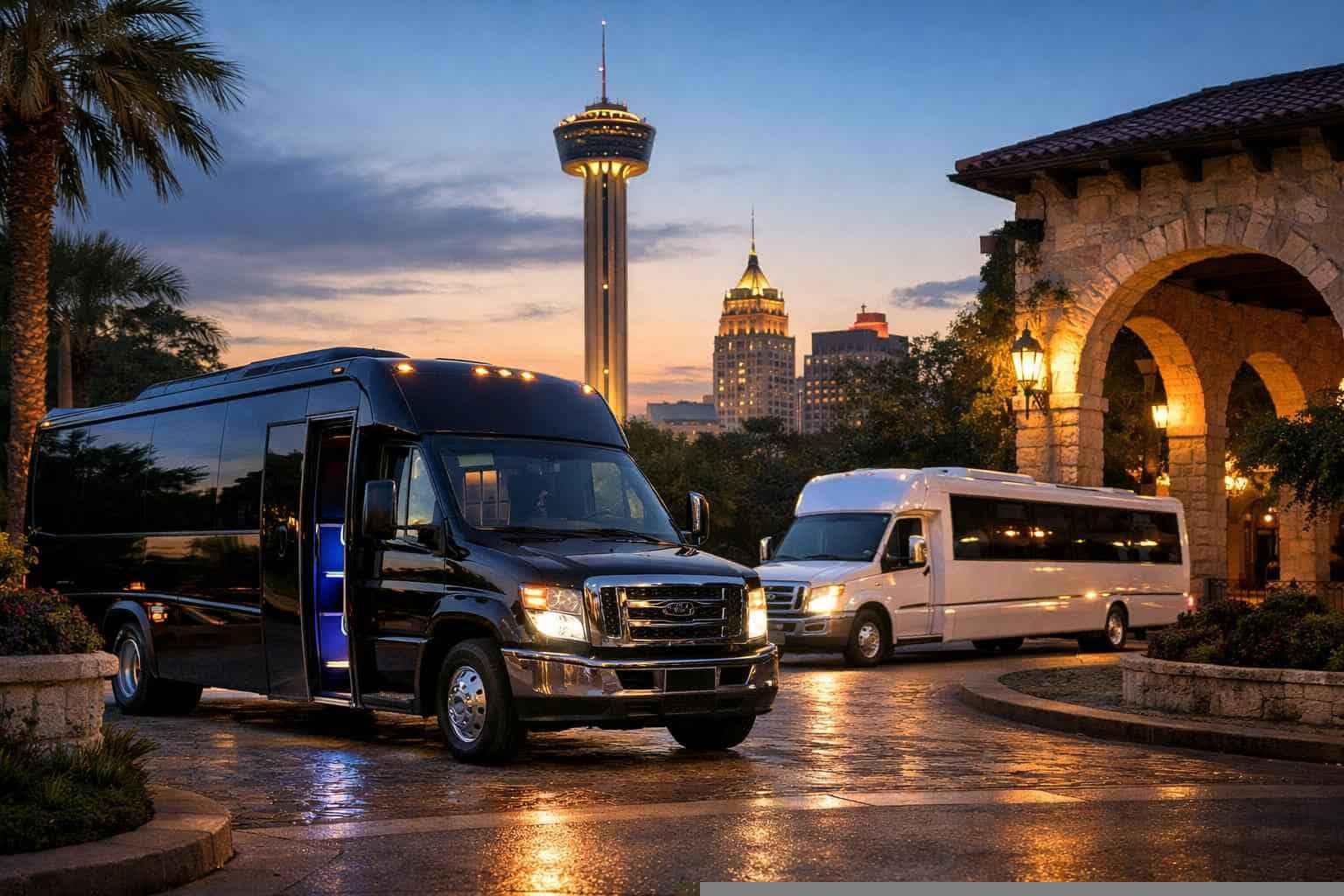 Shuttle Buses in Alamo Heights Texas