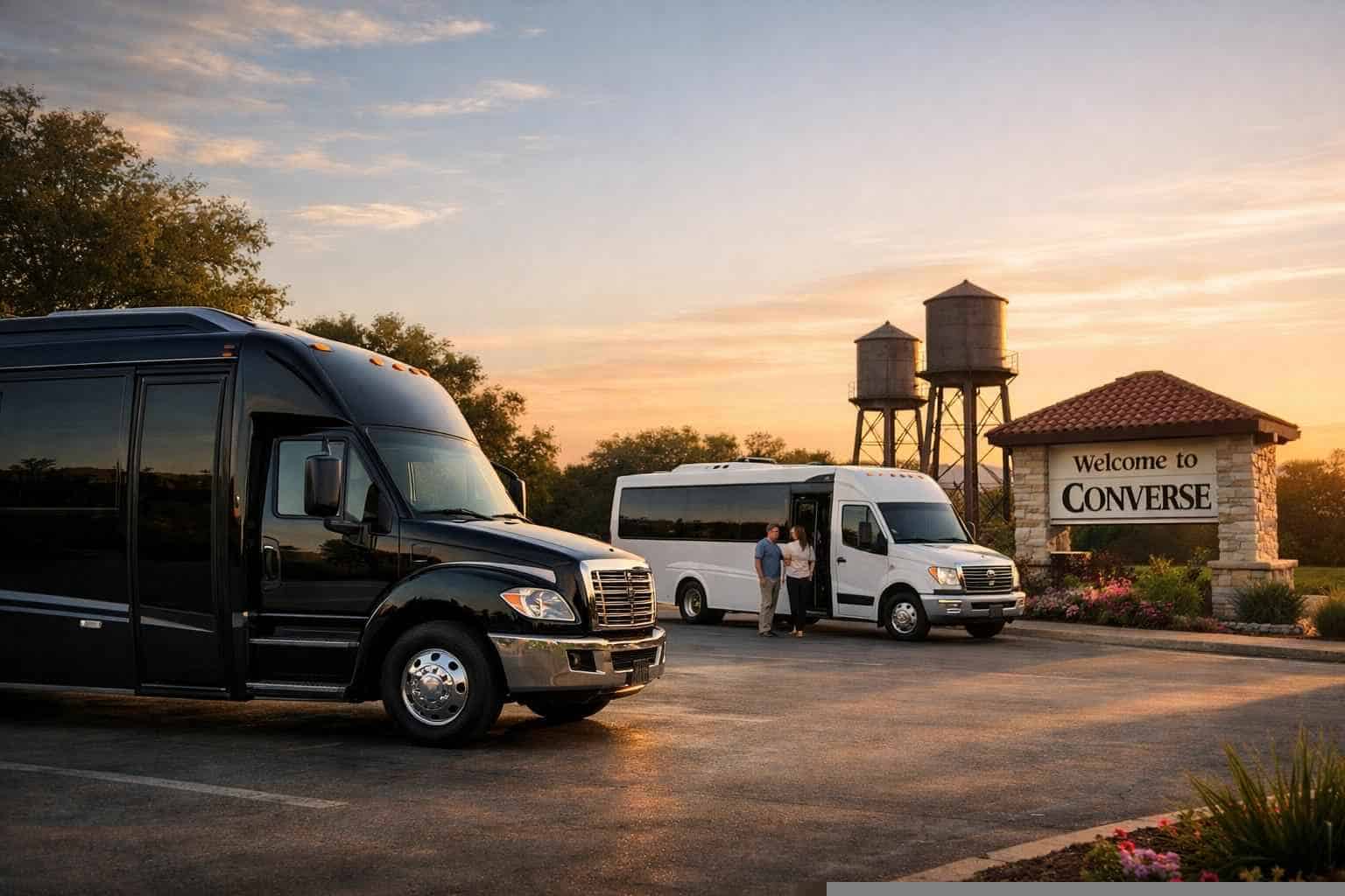 Shuttle Buses in Converse Texas