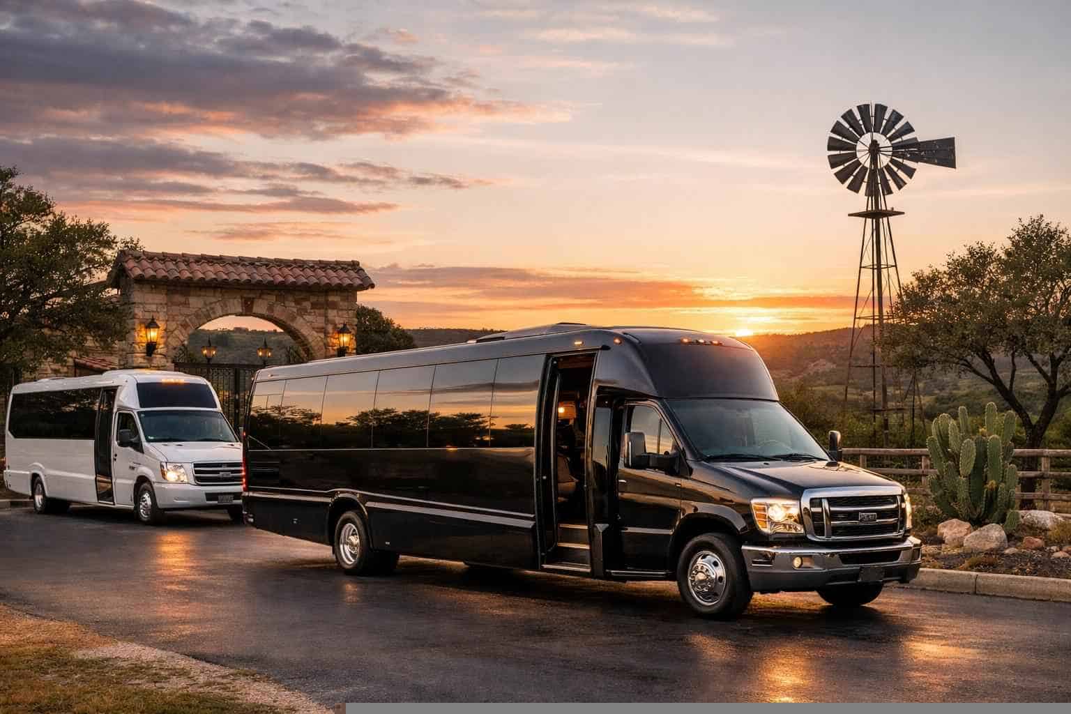 Shuttle Buses in Helotes Texas