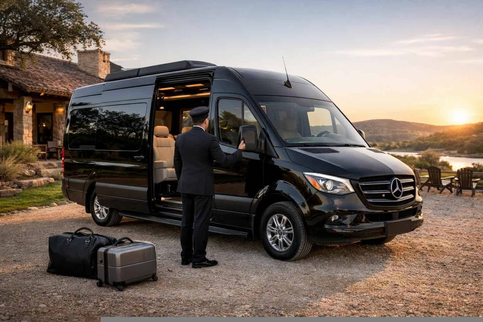 Sprinter Van Rental with Driver Boerne TX