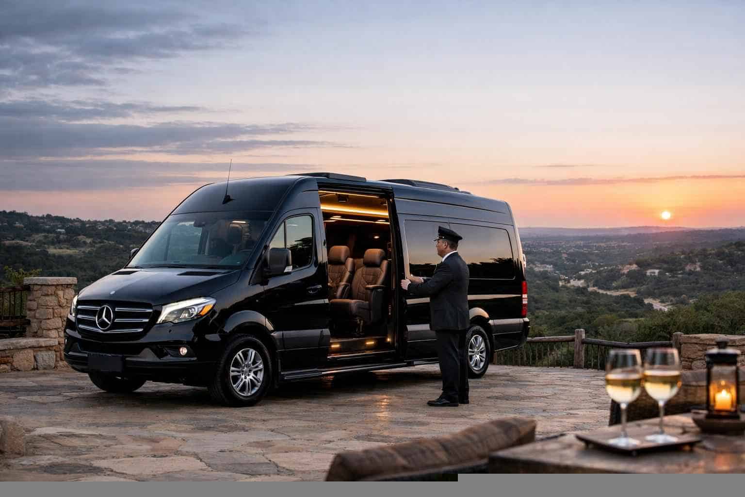 Sprinter Van Rental with Driver Helotes TX